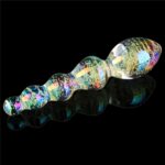 Glow-in-the-dark Twilight Gleam Glass Dildo-Tantalizing Orbs - Image 5