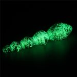 Glow-in-the-dark Twilight Gleam Glass Dildo-Tantalizing Orbs - Image 6