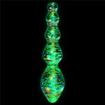 Glow-in-the-dark Twilight Gleam Glass Dildo-Tantalizing Orbs - Image 7