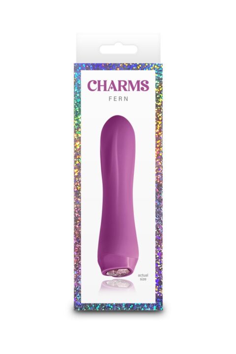 Charms - Fern - Ruby