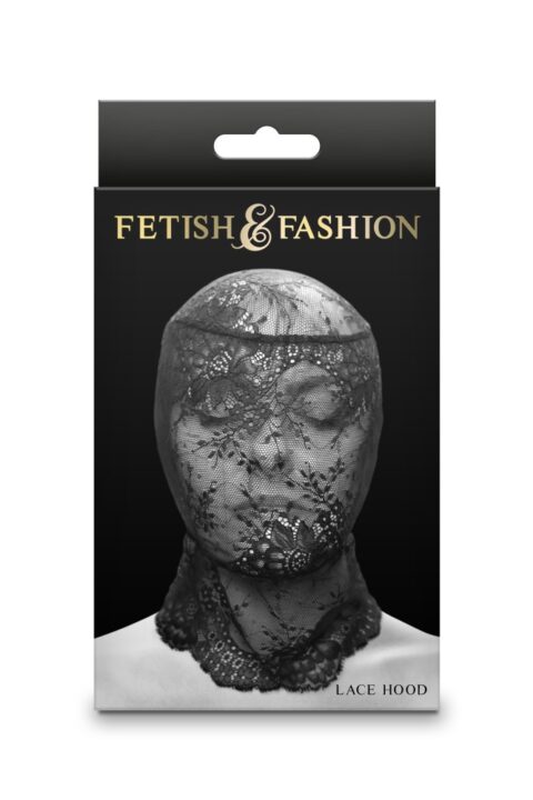 Fetish & Fashion - Lace Hood - Black - Alternate Package