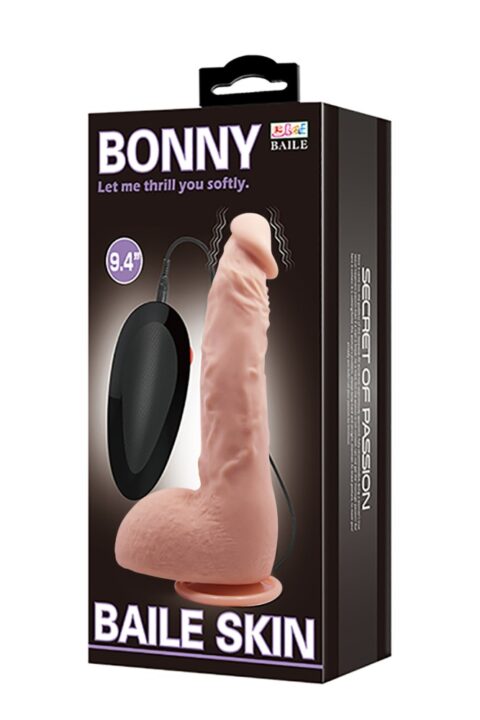 Bonny 9,4 " Vibrating Dildo