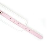 White & Pink Fairy Goat Leather Hand Cuffs - Image 5
