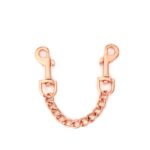 White & Pink Fairy Goat Leather Hand Cuffs - Image 6