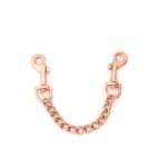 White & Pink Fairy Goat Leather Ankle Cuffs - Image 6