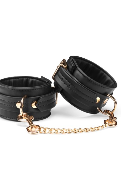 Black Organosilicon Ankle Cuffs