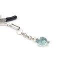 Glow-in-dark Nipple Clamps,Light Blue (2pcs a set) - Image 3