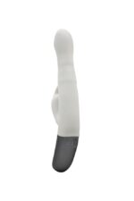 TITANZ 8.5" SILICONE RECHARGEABLE VIBRATOR IN IVORY WHITE - Image 7