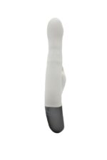 TITANZ 8.5" SILICONE RECHARGEABLE VIBRATOR IN IVORY WHITE - Image 8