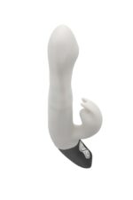 TITANZ 8.5" SILICONE RECHARGEABLE VIBRATOR IN IVORY WHITE - Image 9