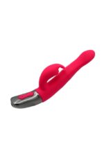 TITANZ 8.5" SILICONE RECHARGEABLE VIBRATOR IN PINK - Image 10