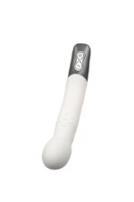 TITANZ 8" SILICONE RECHARGEABLE VIBRATOR IN IVORY WHITE - Image 3