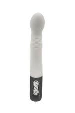 TITANZ 8" SILICONE RECHARGEABLE VIBRATOR IN IVORY WHITE - Image 5