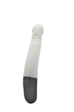 TITANZ 8" SILICONE RECHARGEABLE VIBRATOR IN IVORY WHITE - Image 8
