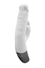 TITANZ 7" SILICONE RECHARGEABLE VIBRATOR IN IVORY WHITE - Image 8