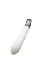 TITANZ 7" SILICONE RECHARGEABLE VIBRATOR IN IVORY WHITE - Image 3