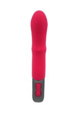 TITANZ 7" SILICONE RECHARGEABLE VIBRATOR IN PINK - Image 5