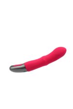 TITANZ 7" SILICONE RECHARGEABLE VIBRATOR IN PINK - Image 10