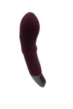 TITANZ 7" SILICONE RECHARGEABLE VIBRATOR IN RUBINE RED - Image 9