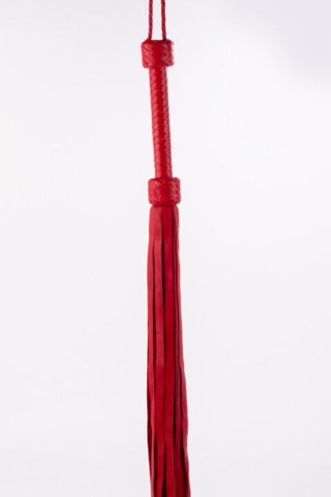 Softy Handle Calf Leather Tails Red
