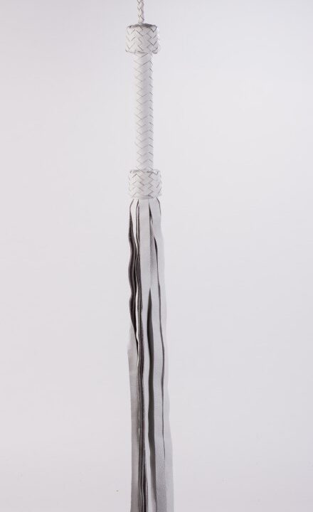 Softy Handle Calf Leather Tails White