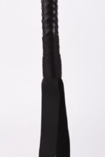 28" Kid Leather 9 Tails Flogger Black - Image 4