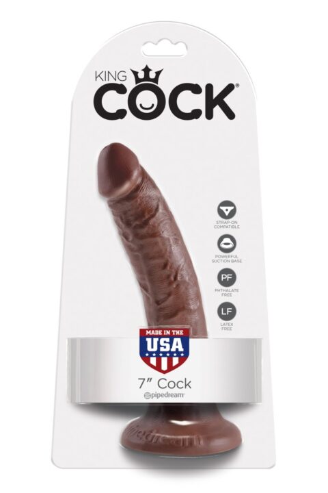 7" Cock Brown