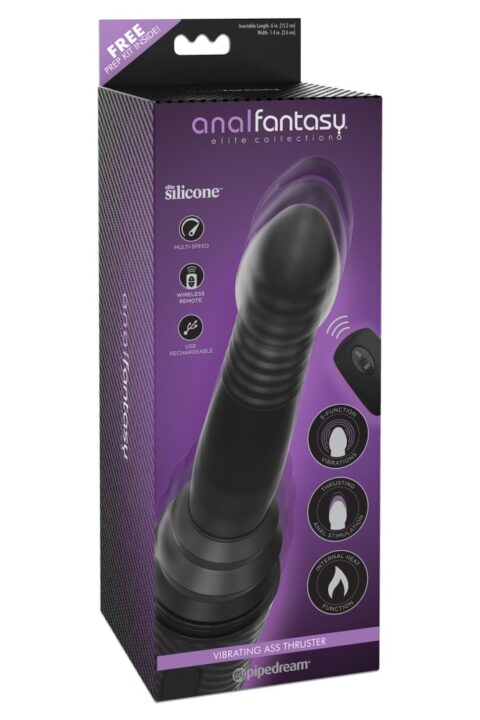 Vibrating Ass Thruster  Black