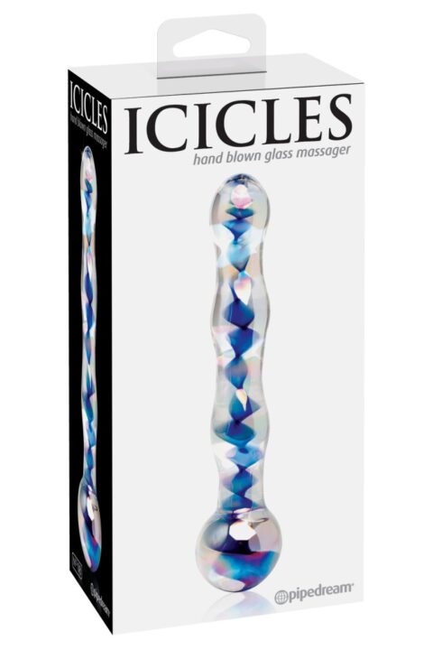 No. 8  Clear/Blue