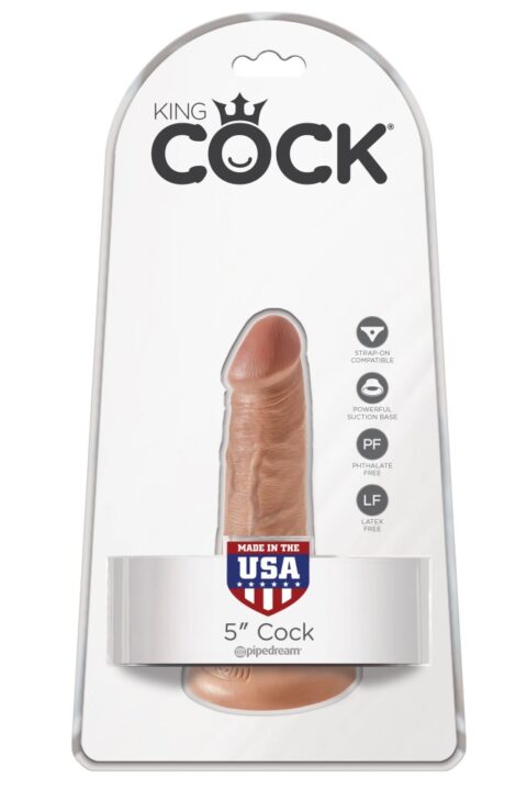5" Cock  Tan