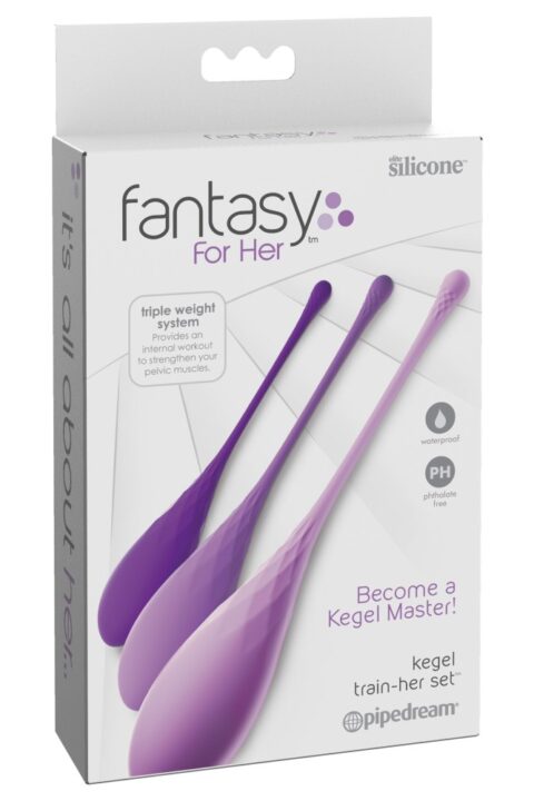 Kegel Train-Her Set  Purple