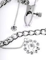 Crystal Nipple Clamps  Silver - Image 4