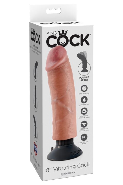 8" Vibrating Cock Light