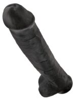 15" Cock with Balls  Black - Image 3