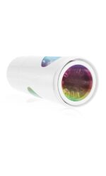 Rechargeable Roto-Bator Pussy  White/Clear/Multi - Image 5