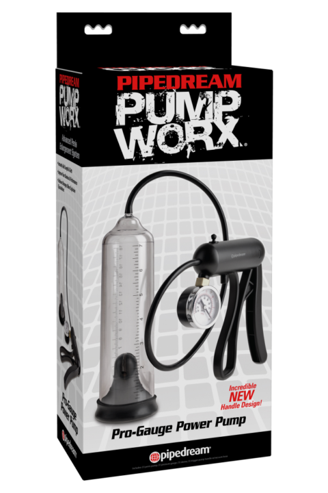 Pro-Gauge Power Pump  Clear/Black