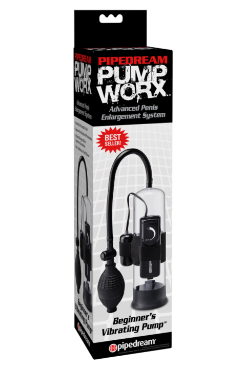 Beginner's Vibrating Pump Clear/Black