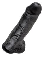 11" Cock with Balls Black - Image 5