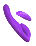 Her Ultimate Strapless Strap-On  Purple - Image 3