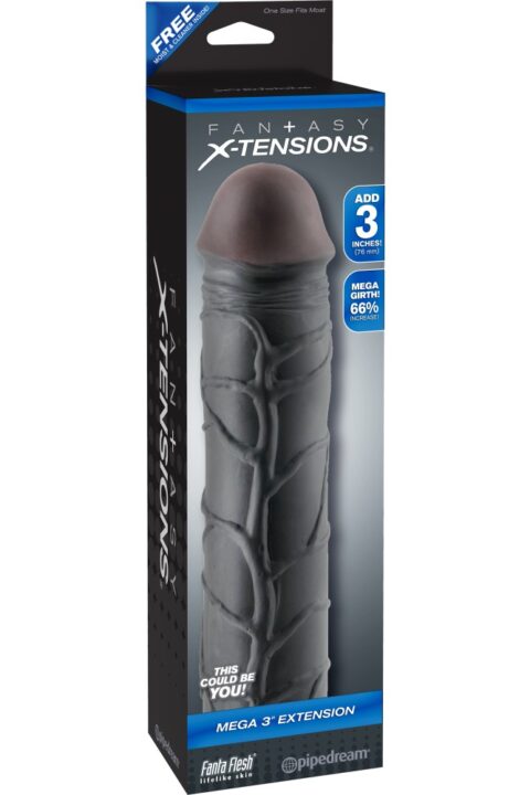 Mega 3" Extension  Black
