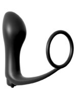Ass-Gasm Cockring Vibrating Plug Black - Image 2