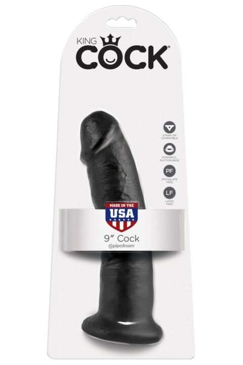 9" Cock  Black