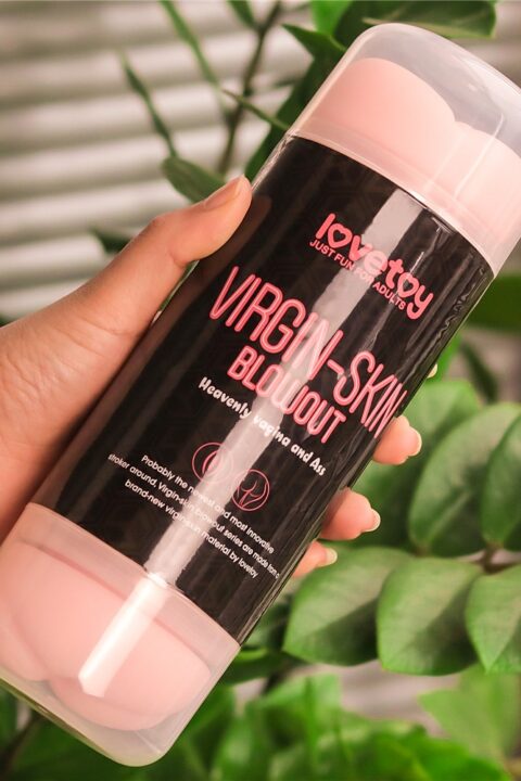 Virgin-skin Blowout Double Side Stroker Vagina and Ass