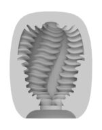 VIBEGGS - Twisty Tongues - Vibrating Masturbation Sleeve - White - Image 5