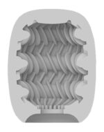 VIBEGGS - Ribs Delight - Vibrating Masturbation Sleeve - White - Image 7