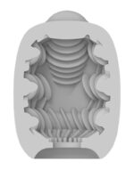 VIBEGGS - Ribs Delight - Vibrating Masturbation Sleeve - White - Image 8