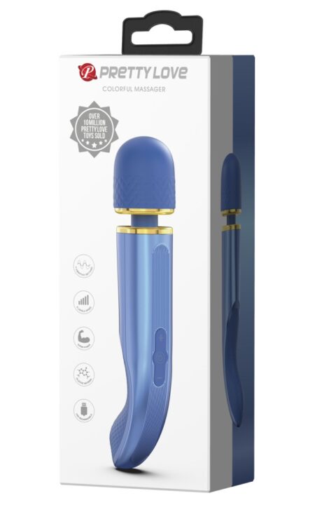 Pretty Love Colorful Massager Blue
