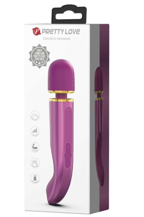 Pretty Love Colorful Massager Purple