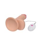 7.5" The Ultra Soft Dude - Vibrating Flesh - Image 3
