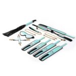 Vivid Sorairo: Glossy Blue Soft Bondage Kit (8 pieces - Image 2